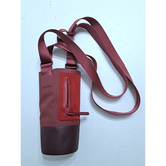 HYDRO FLASK Tag Along Hiking Walking Water Bottle Sling Burgundy Red Maroon - Picture 3 of 5